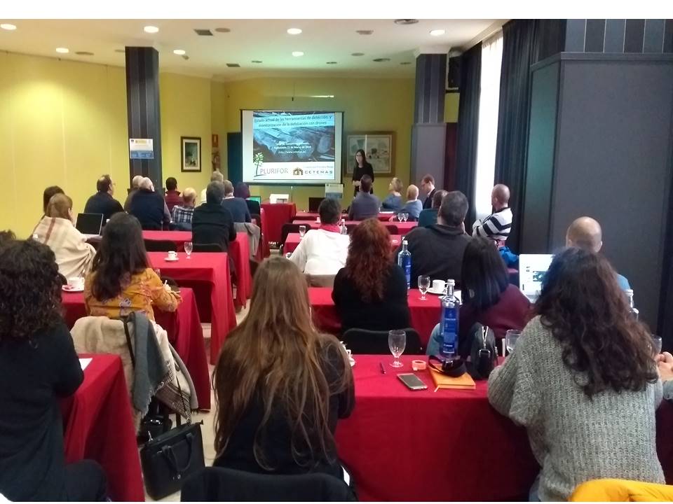 CETEMAS's tweet photo. Ayer estuvimos en el Taller del Grupo Operativo #GOSSGE @gossgegorgojo en Pontevedra organizado por @Grupo_Ence para conocer los últimos avances en la lucha contra el #gonipterus del #eucalipto y presentar los nuestros resultados en el proyecto @plurifor de #RiesgosForestales https://t.co/j4pXj1z3vL