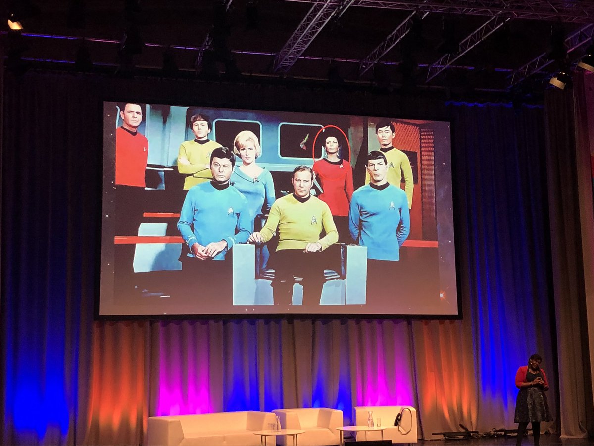 digitfyi's tweet image. Maggie Aderin-Pocock’s early inspirations? The Clangers and Spock! 🖖 #DataTogether #DataFest19 #DataSummit19