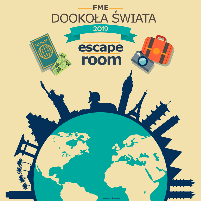 FmePolska's tweet photo. Byliście już kiedyś w escape roomie? 
Podczas  tegorocznego FME World Tour (już w najbliższy wtorek - 26 marca!)  będziecie mieć niepowtarzalną okazję odbyć podróż „Dookoła Świata”.  Zapraszamy od samego rana!
#fmeworldtour2019

https://t.co/LnNqu54SQ5 https://t.co/yHKUdyo2Zt