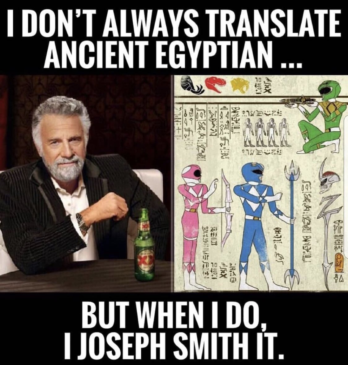 McconneyMichael's tweet photo. Joseph Smith was as skilled at translating ancient Egyptian as I am at deconstructing the atom. 

credit @NotSoMollyMo https://t.co/Lpoza19Ezx