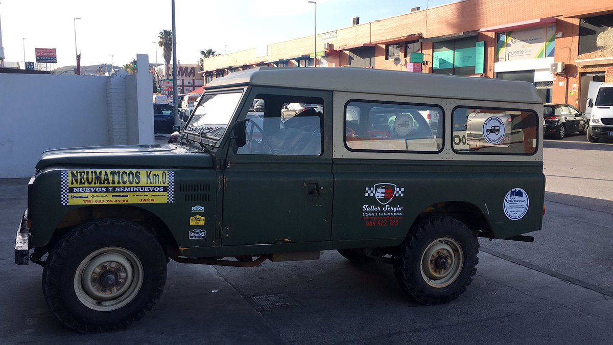#team44therookies comienza #LaGranAventura camino #Almeria con <a href="/ortegagodino/">Jorge Ortega</a> <a href="/SantanaTrophy/">Santana Trophy</a> #CochesConHistoria llegaremos a #Marrakech 🤷🏻‍♀️