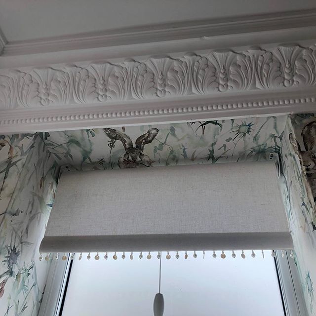 Moodesignz's tweet photo. The devil is truly in the detail - how lively is this little window we’ve just installed? .  #wallpapers #walldecor #blind #window #windowdressing #rollerblind #interiors #interiordedugn #detail #hares #coving #moodesignz #explore #explorepage https://t.co/8Rlo61NCBB https://t.co/hBTkWA0pzJ