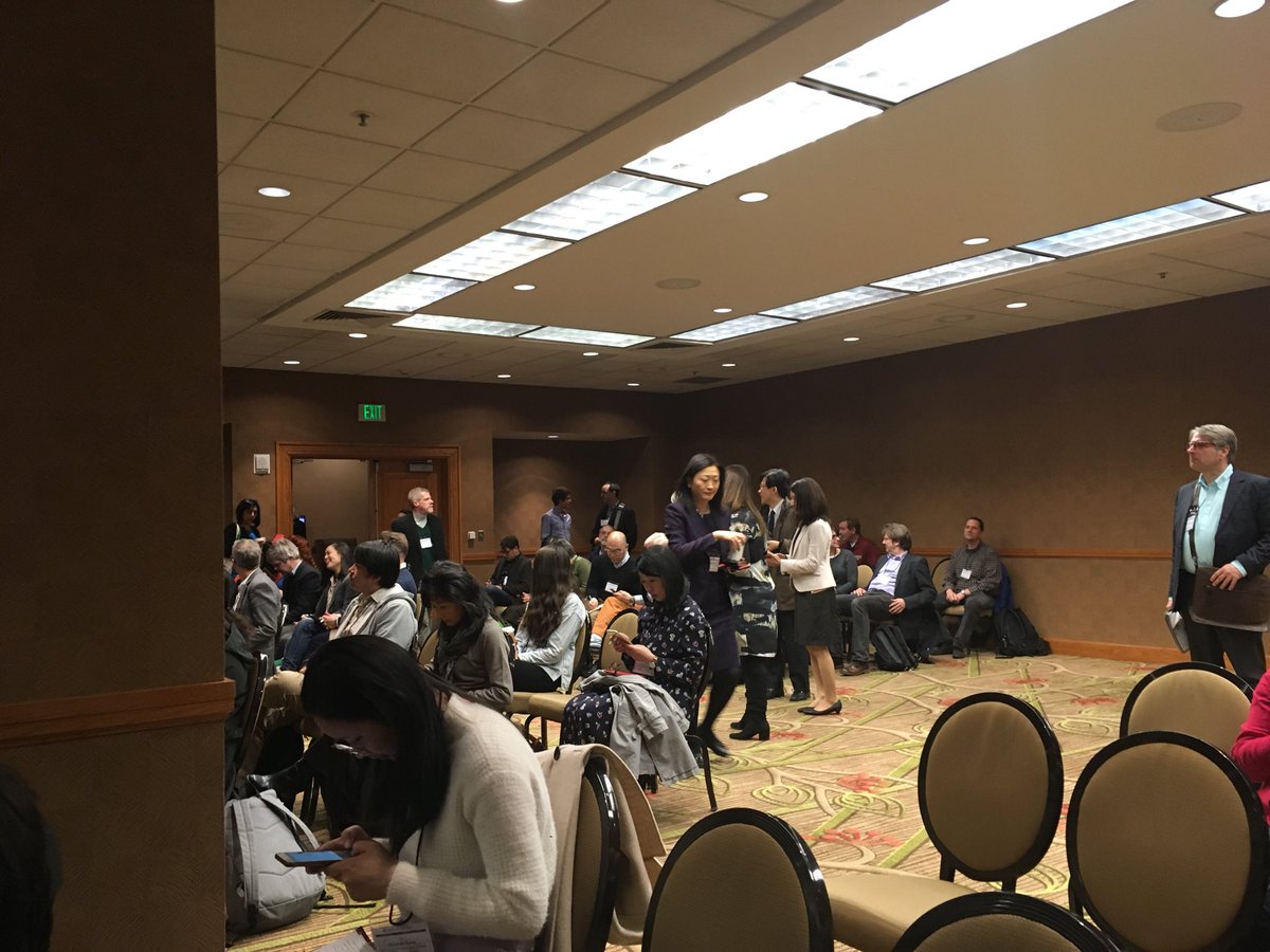 A full house for the “The Death of Japanese Studies” panel even 5 minutes before it begins. Is our field in a state of crisis?   #AAS2019