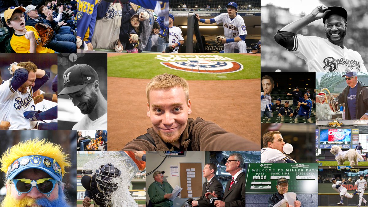JEhlkeITV's tweet image. Working on my video this afternoon for #OpeningDay next week This will be my ninth opening day that I have been able to shoot. Hard to believe I get paid to do this some days. 
#brewers #WBDN #ConleyMedia #Photojournalism