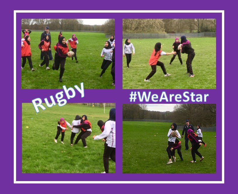 TauheedulGirls's tweet photo. @TauheedulGirls Rugby, enjoying a session with @NLRugbyUnion @youthSportTrust #WeAreStar @MRS_R0BB #PECatalYST @BwDSGO https://t.co/RmyGhyobEx