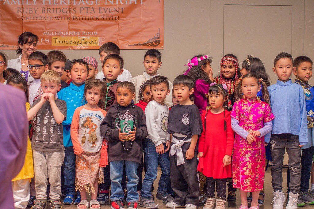 RubyBridgesPTA's tweet photo. #heritagenight #rubybridgeselementary #wearerubystars @RB_Stars https://t.co/Kl1fiohpKS