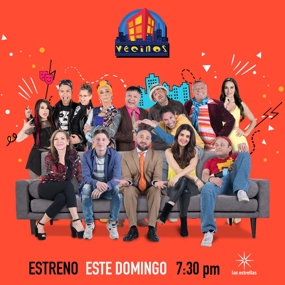 Los #Vecinos han regresado con una nueva temporada e inicia este domingo a las 7:30pm #ConLasEstrellas en los #DomingosDeSofa