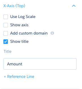 CRM_Analytics's tweet photo. Looking to add a personal touch to your dashboard? Today’s #AnalyticsProTip is all about titles 📝
Our ACE experts can help you personalize the titles of your charts with this tip: “Change the 'Sum of Amount' to 'Amount' by changing the axis title of a widget.”
Try it out ⬇️ https://t.co/q8TMfDfO7p