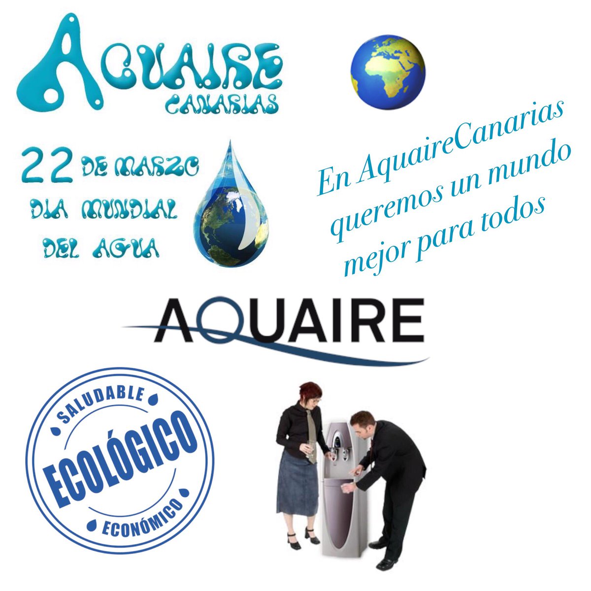 AquaireCanarias's tweet photo. 💧 Hoy Dia Mundial del Agua 💧 https://t.co/IyBXljB8tO