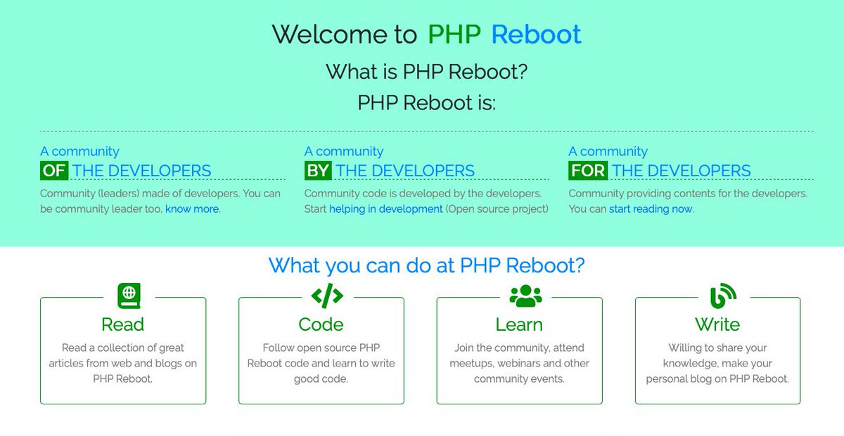 kapilsharmainfo's tweet photo. #100DaysOfCode Day 5

Finally designed top section of new @PHPReboot site. Designing from scratch after a long time so took more than expected time.

Enjoyed doing some designing work from scratch after a long time.

commit URL: https://t.co/PsRnbJS2ez https://t.co/eyF1FrZ8fM