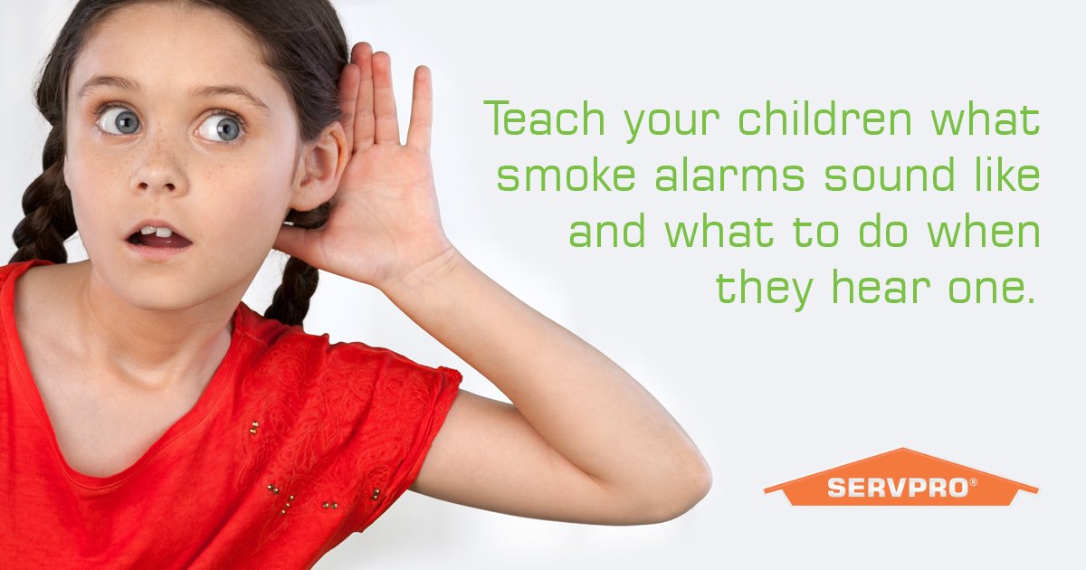 Do your children know what to do when they hear a smoke alarm? #FireSafety