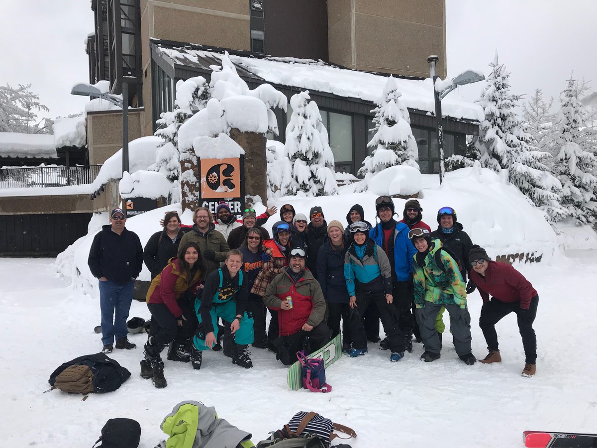 MEPEngineering's tweet photo. What snow?
Our annual ski day might have been dampened by 20 inches of snow(!), but our spirits certainly were not! This team knows how to have a good time - even while dodging avalanches! πβ
#Skiday #teamwork #toomuchsnow #MEP4life https://t.co/Rs0OLBASDo