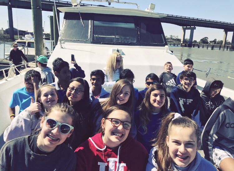 RTMS_1's tweet photo. Fresh ocean air giving a glimpse of spring break ahead! #RTMSSav2019 #RTMSWolves https://t.co/MDrfAjfO9Y