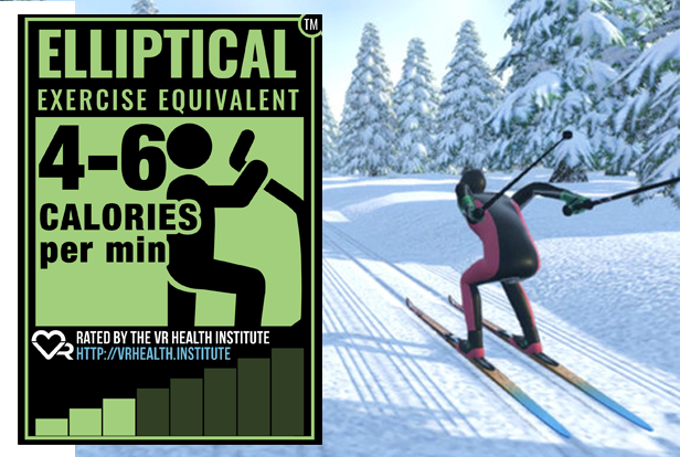 VR_Health_In's tweet photo. Did you know that playing Levrage's Cross Country Skiing VR can be the calorie equivalent of exercising on an elliptical? See the full rating here and details: https://t.co/Jxv08bptA9
#virtualreality #vrhealthinstitute #vrhealth #fitness #vrexercise #crosscountryskiing #levrage https://t.co/ufVsH3lqWD