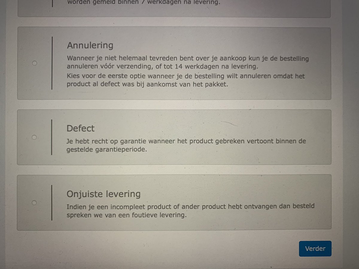 Markus0509's tweet photo. @iBOOD is er iets mis op jullie pagina? Zowel via telefoon als laptop kun je geen optie selecteren. https://t.co/1VavjZlPA6