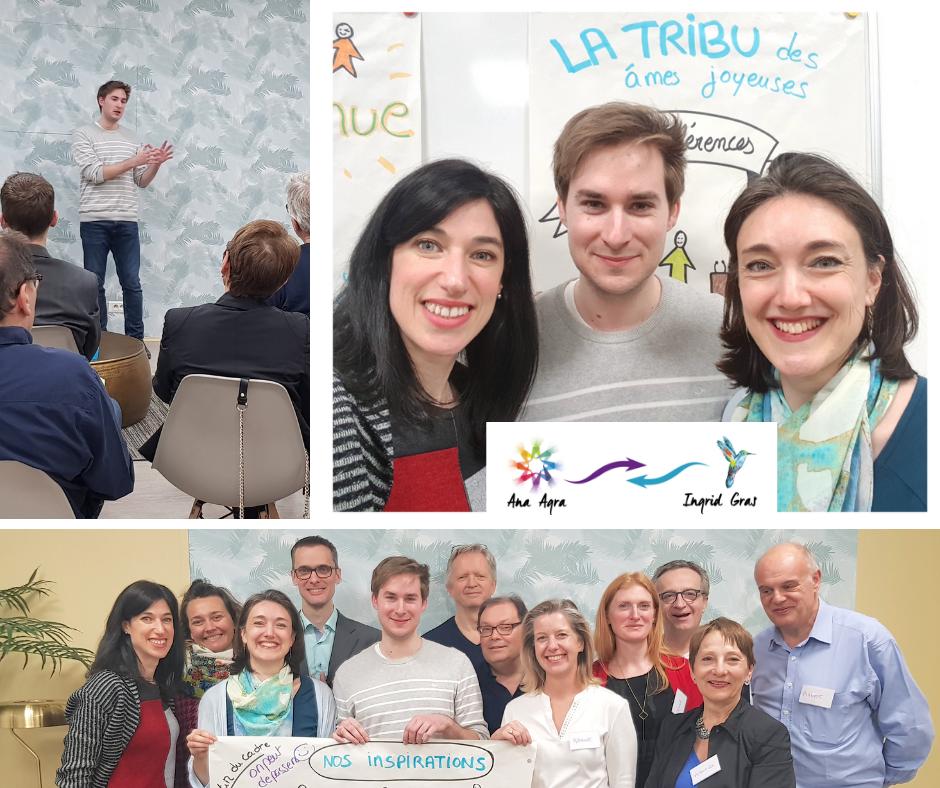 monrevepro's tweet photo. Nous avons eu le plaisir d’accueillir Arnaud Bovière pour la première soirée conférence de La Tribu. Un partage qui a inspiré tous les membres de La Tribu. #monrevepro #LaTribu #conference https://t.co/SRMPWbdAn8