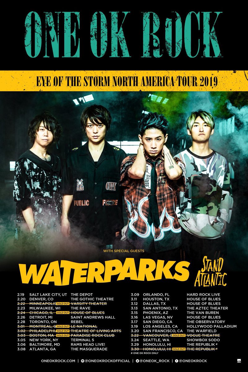 fcqq12's tweet photo. Have two tickets for Tonight Vancouver One Ok Rock show. DM or comment if interest. 

ワンオクのバンクーバー公演のチケットを1〜2枚持っています。友達急に行けないのでチッケト探してる方dm くだ���い。

#拡散希望 #ONEOKROCK #BC #canada #Vancouver #VOGUETHEATRE https://t.co/0jdgNH5Hpn