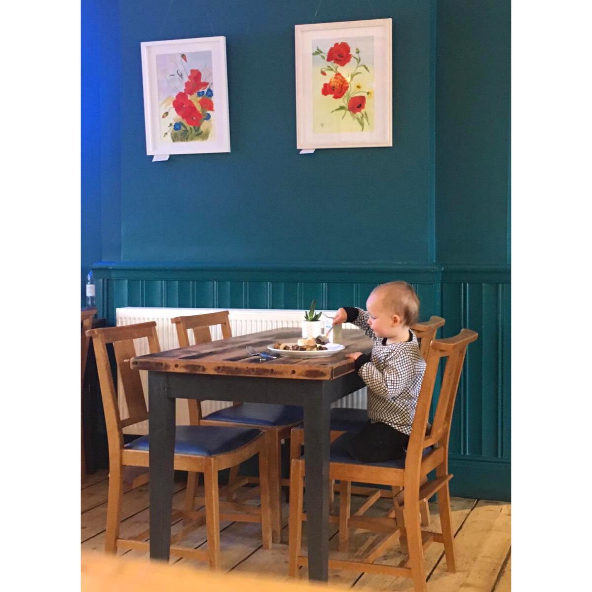 The Limping Fox (@thelimpingfox) on Twitter photo Lovely new artwork up <a href="/thelimpingfox/">The Limping Fox</a> by Cobham Art Group being enjoyed by the littlest landlady #cobhamartgroup #pub #publife #art #local #exhibition #painting Lovely new artwork up <a href="/thelimpingfox/">The Limping Fox</a> by Cobham Art Group being enjoyed by the littlest landlady #cobhamartgroup #pub #publife #art #local #exhibition #painting