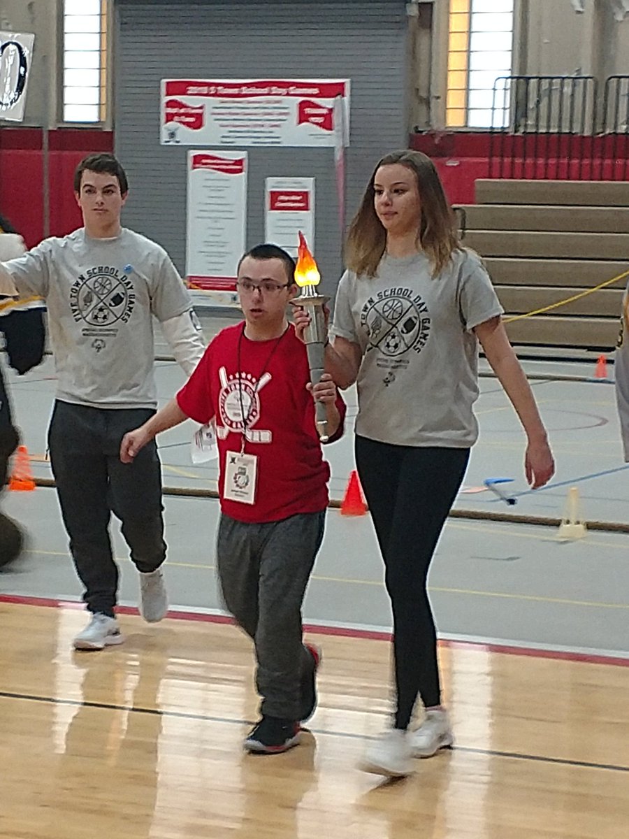 5 Town School Day Games @ Holliston High School #ChooseToInclude Special Olympics Hockey