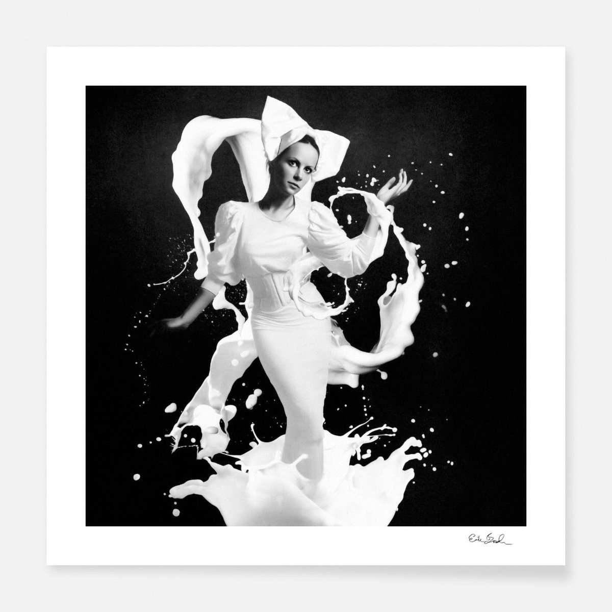 Unique exhibition print of Milk - 120x120cm Chromogenic print on Kodak Endura Pro - One of a kind and free worldwide shipping - make an offer at erikbrede.com/artshop/milk-b… #bigprint #oneofakind #art #fineart #whitewalls #contemporaryart #dreamhomedecor #dreamhome #dreamhomeinteriors