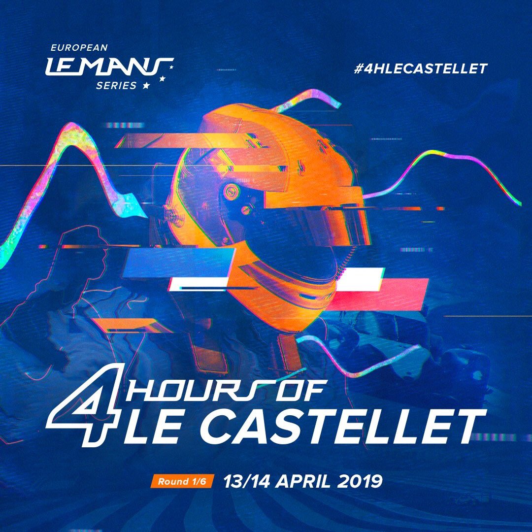 EuropeanLMS's tweet photo. First stop of the 2019 season : @PaulRicardTrack, France! 🇫🇷

#ELMS returns in April, get ready petrolheads! 👊💯

🗓 13-14 April

ℹ️ FREE entry (paddock + gridwalk included)

#4HLECASTELLET https://t.co/5XQO70NdAd