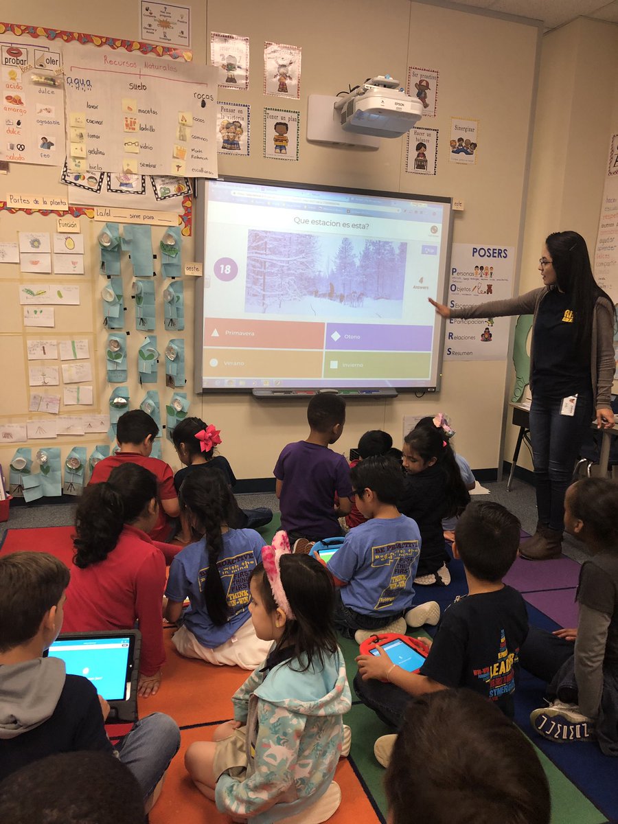 hurtadom2's tweet photo. Students having a review for the test with Ms.Gomez using  @GetKahoot @ReesStars #ReesDual https://t.co/cIkLfyv1F1