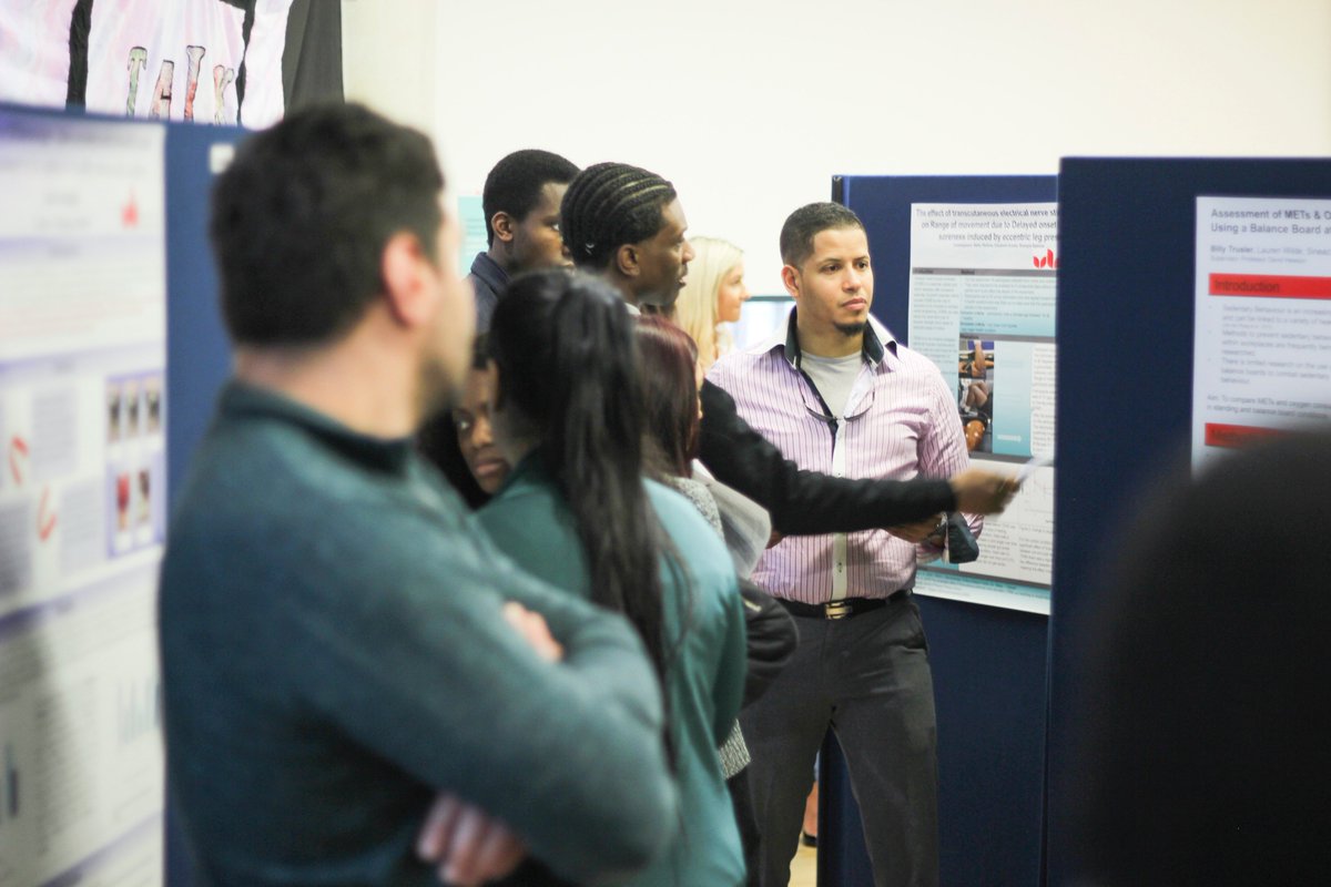 uniofbeds_SSPA's tweet photo. What a way to finish up a week!

Our final year Sport Therapy students @uniofbeds presented their dissertation research at our poster conference 🤓 Some smashing research on display! 💪🔬📈 #GoTeamBeds

📷 | https://t.co/XT9T7oP6jX https://t.co/9W6EPhJrs6