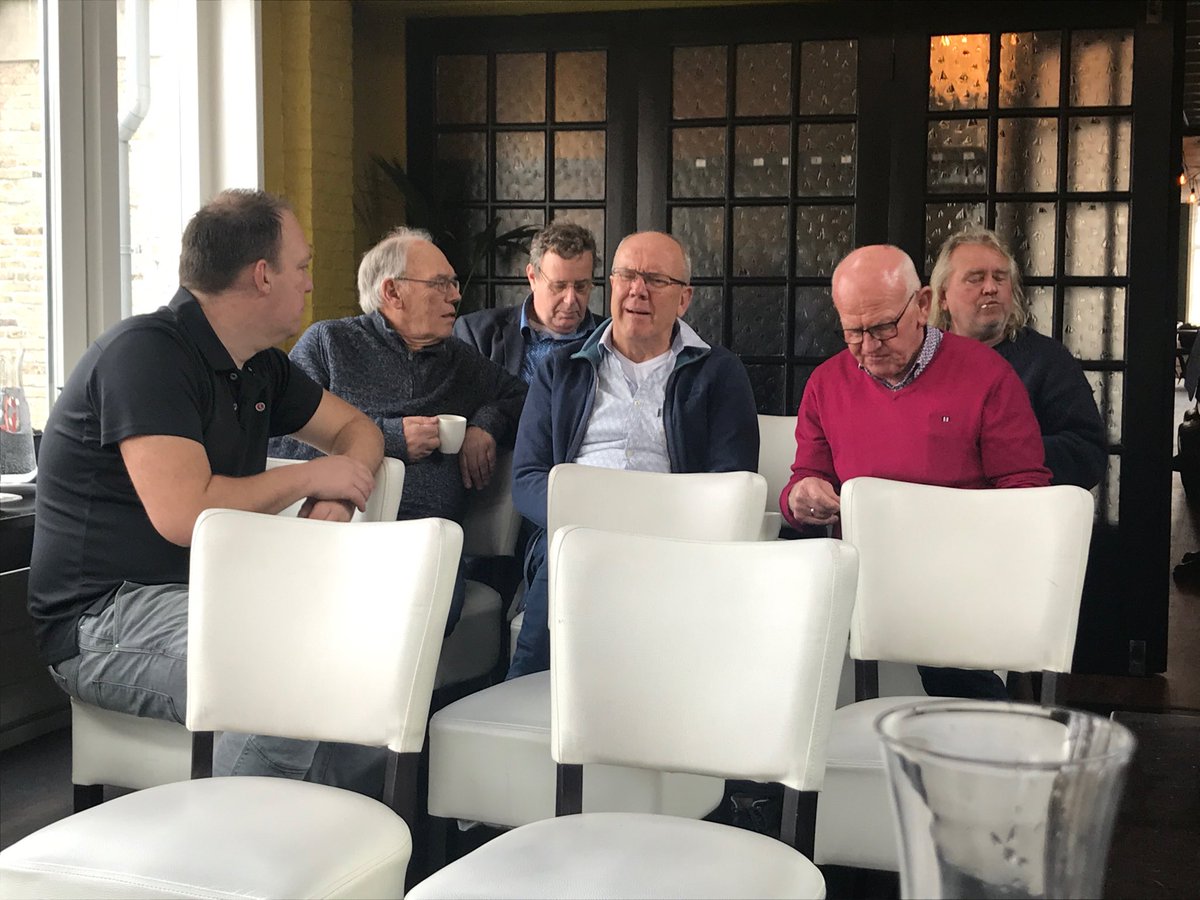 Vier Koornstra’s op een rij. Ons Belang Harlingen