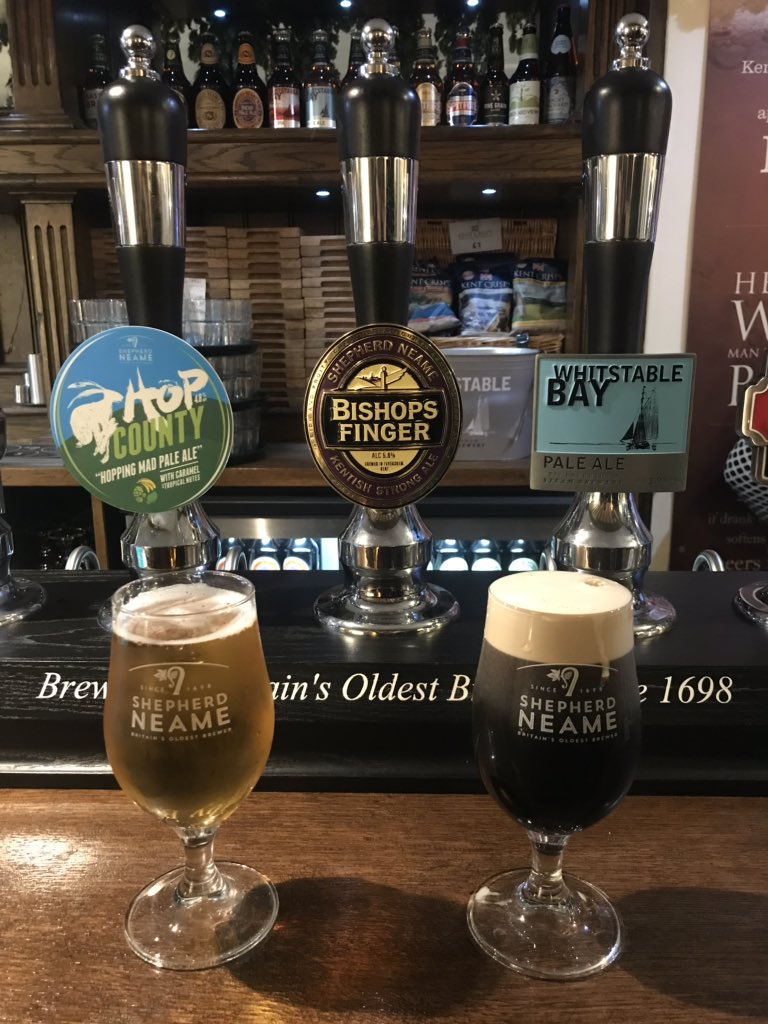 laurajstiff's tweet photo. Kicking off the weekend adventures in the Garden of England with a refreshing pint at Shepherd Neame #mymicrogap #shepherdneamebrewery #shepherdneamevisitorcentre #whitstablebayblonde #visitfaversham #VisitKent #VisitEngland #VisitBritain https://t.co/EAaqyGioRs