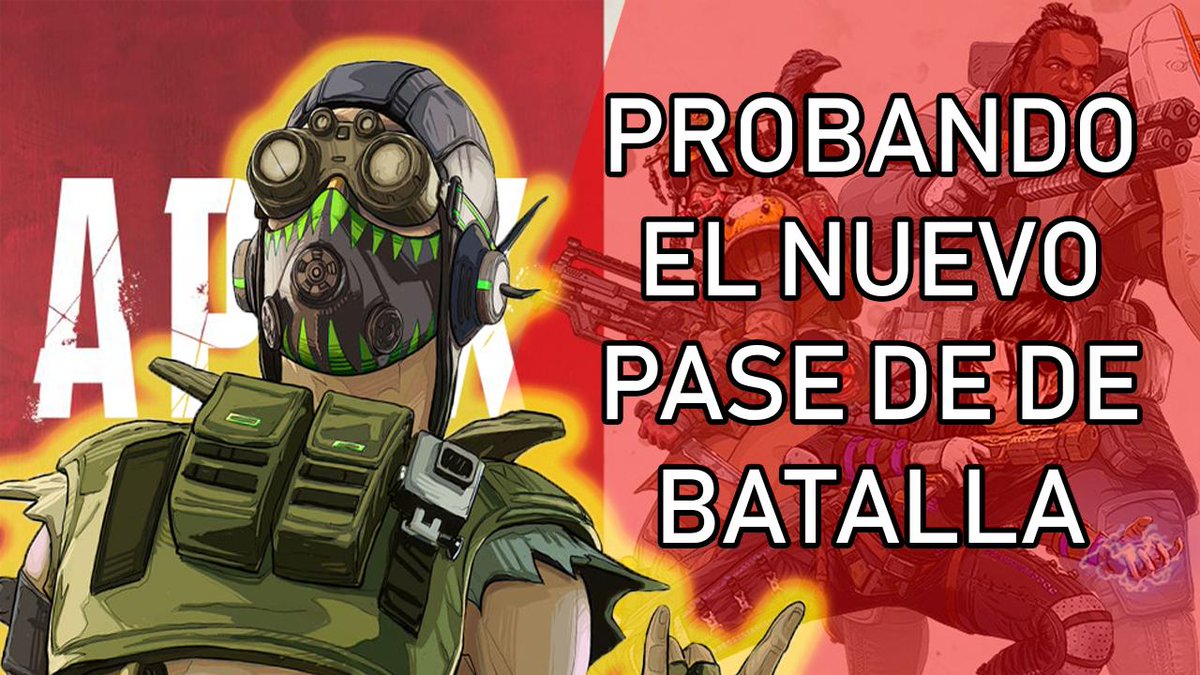 TintorerasUn's tweet photo. NUEVO VIDEO!! Gameplay probando el nuevo pase de batalla de APEX LEGENDS.¿Merece la pena?
#gamers #gaming #ApexSeason1 #ApexLegends #Gameplay
https://t.co/OPe3NHDhAE https://t.co/UBhQyFW2nM