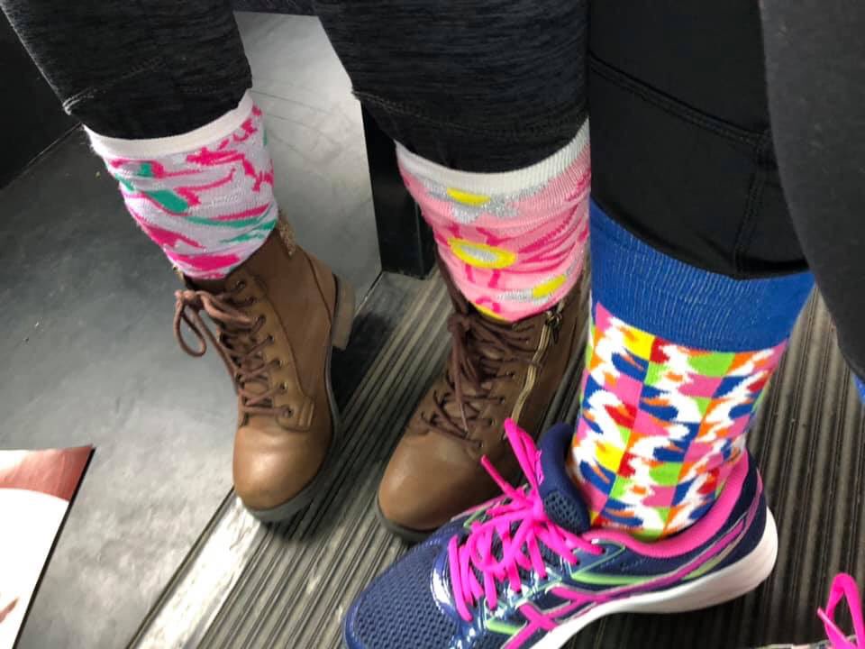 TriangularProc1's tweet image. Yesterday we rocked our socks in support of our friends! 💛💙 #WorldDownSyndromeDay #rockyoursocks