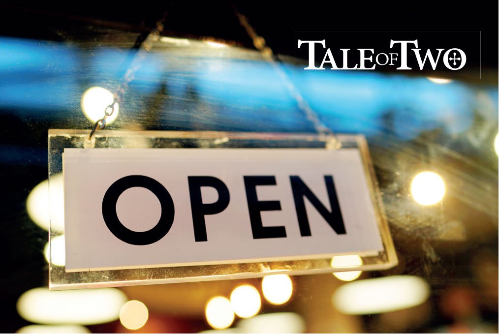 TaleOfTwoBar's tweet image. Our kitchen is back open after its refurbishment with restaurant bookings starting from 5pm. Get a table booked we have missed you. #whatsonthemenu #newkitchen #open