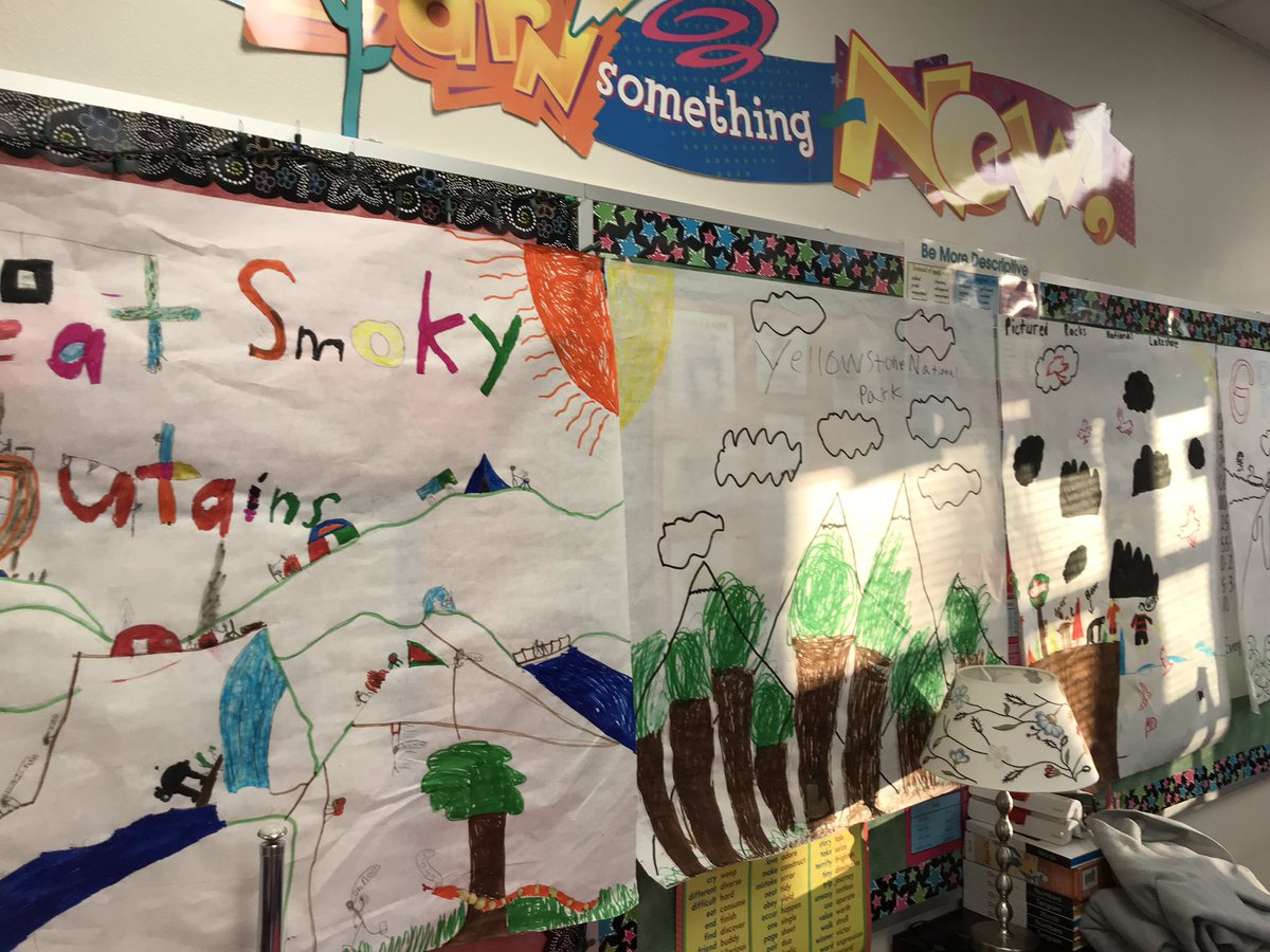 Shillingburgtr's tweet photo. We’ve learned a lot about the animals and plants in these wonderful places. #campingrocks @ElementaryFord https://t.co/3XUz3EHsFm
