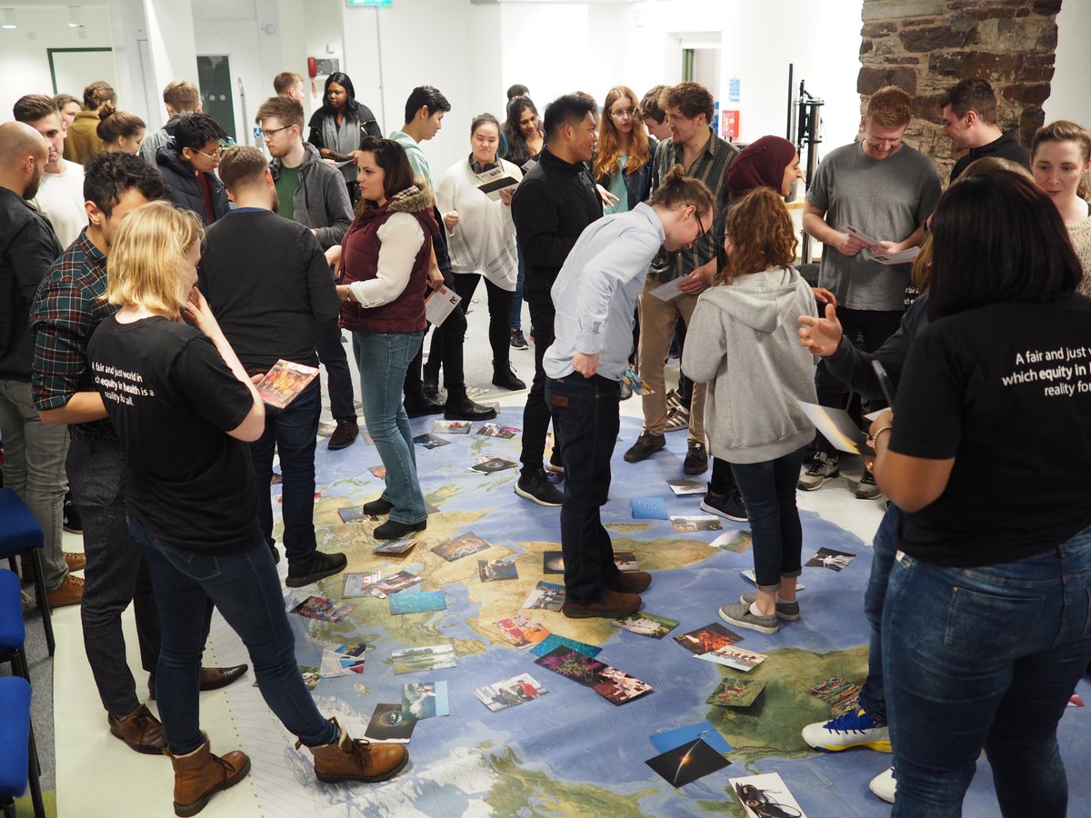 PlymouthCSF's tweet photo. Inspirational group of students working with CSF, Alice Inman and Paul Warwick on the UN SDGs through the student led Global Health Programme. For more info https://t.co/GZai7FcHpF https://t.co/2EGQB3BLOp
