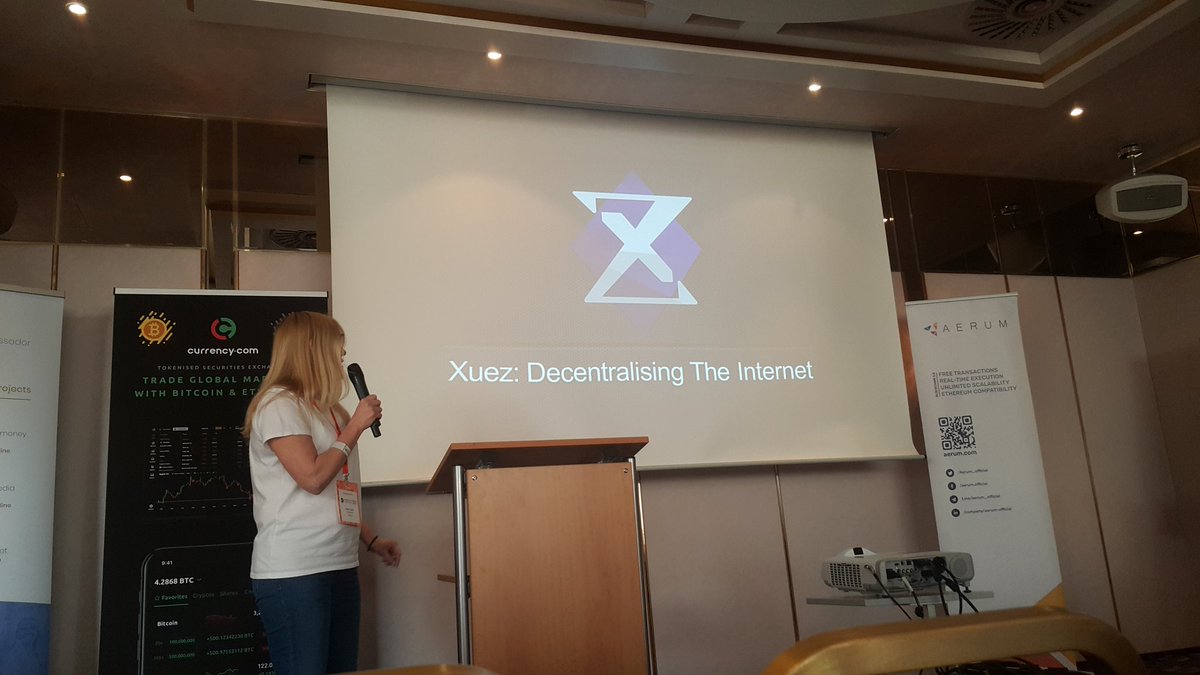 XUEZcoin's tweet photo. Xuez presented by @cryptoshib informing the pulich of what #decentralisation really means!
Building from the #infrastructure level up!
#xuex #bbcprague2019 #masternode https://t.co/lXo5KaCheA