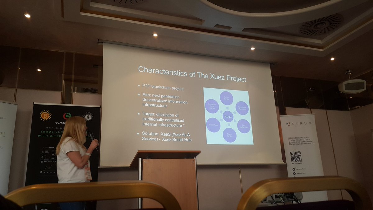 XUEZcoin's tweet photo. Xuez presented by @cryptoshib informing the pulich of what #decentralisation really means!
Building from the #infrastructure level up!
#xuex #bbcprague2019 #masternode https://t.co/lXo5KaCheA