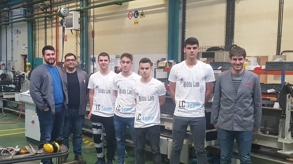 Todo nuestro apoyo para el equipo navarro LC Team que acude a la final nacional del torneo First Lego League #ffleague con nuestro patrocinio. ¡¡¡Mucha suerte!!👏👏💪💪💪 #campeonato #robotica #innovacion #jovenes #equipo #Navarra