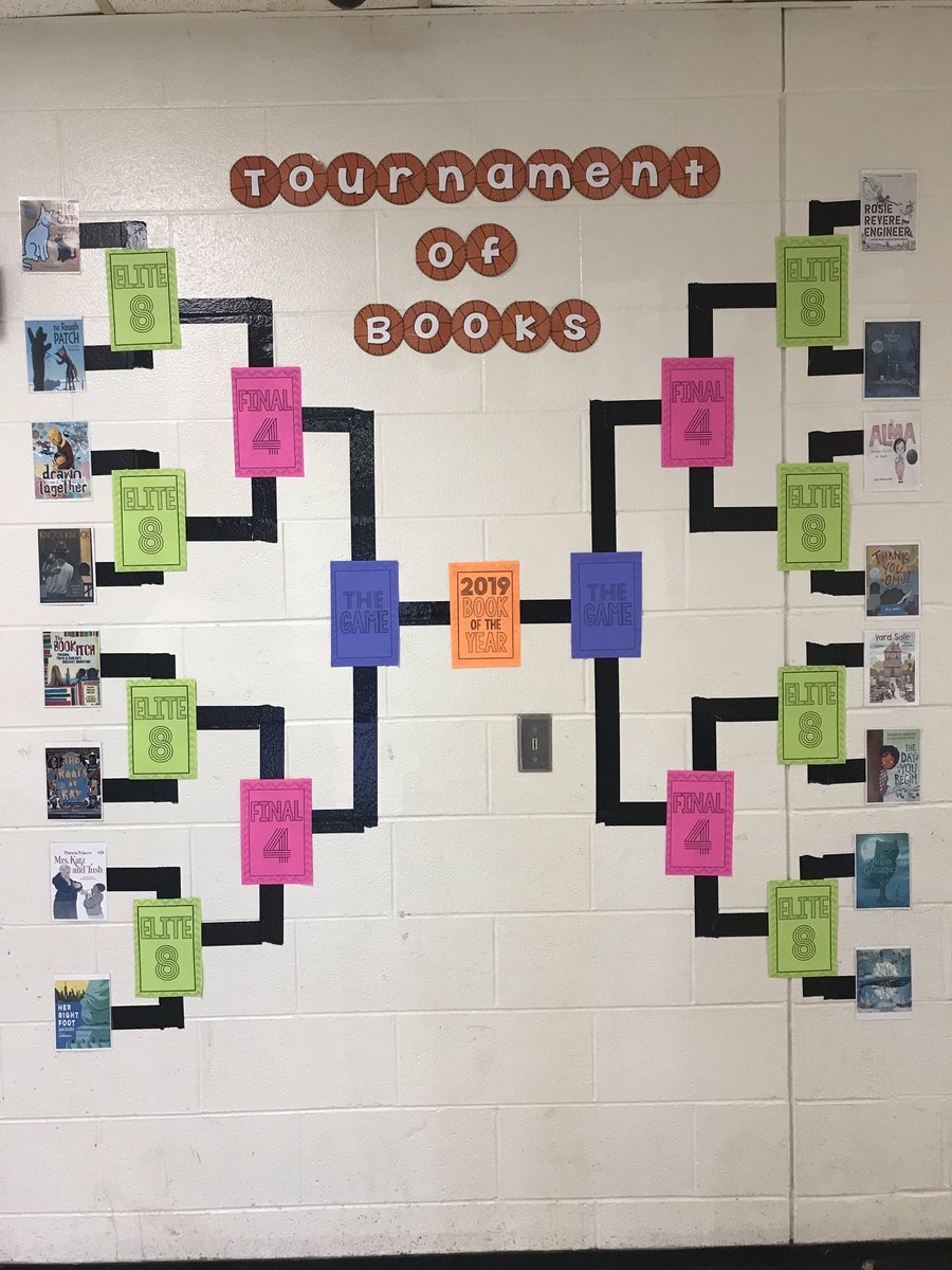 So excited for our March Madness Tournament of Books! 📚 Can’t wait to see who the winner is! ❤️ #Asburyway #GroveportGreat