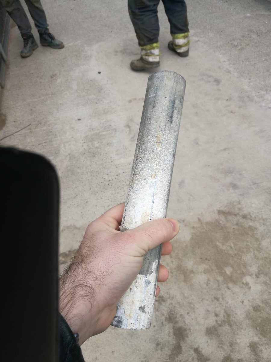 llanelwy's tweet image. @Watkin_Jones This Piece of pipe just almost killed me falling off your Liverpool road building site onto the pavement. #watkinjones
