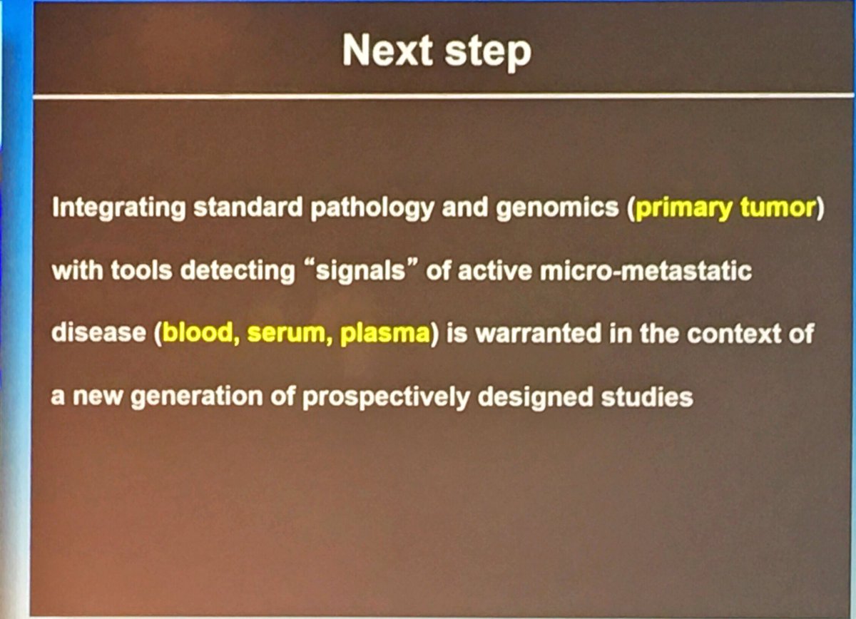 nicolobattisti's tweet photo. Great discussion by A Di Leo on adj &amp; neoadj chemo in ER+ HER2- #breastcancer at #BCC2019 with great insight in TAILORx data interpretation #bcsm @OncologiaPrato https://t.co/r4YFxQZLL4