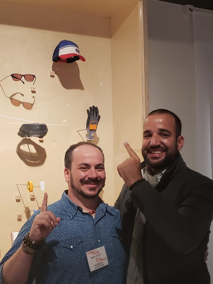 IdeaLunchbox's tweet photo. Yesterday was the opening of the exhibit #WiredtoWear at the Museum of Science and Industry where @0bolha's product "Safe Cap" is being featured until May 2020! https://t.co/VUAD1lNQkg