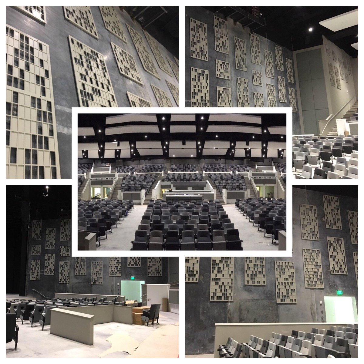 waveavl's tweet photo. Acoustic Design and Installation for @SeacoastChurch Our FLEX Acoustic products allow their main sanctuary to sound and look amazing!! https://t.co/wSLwxscXeO