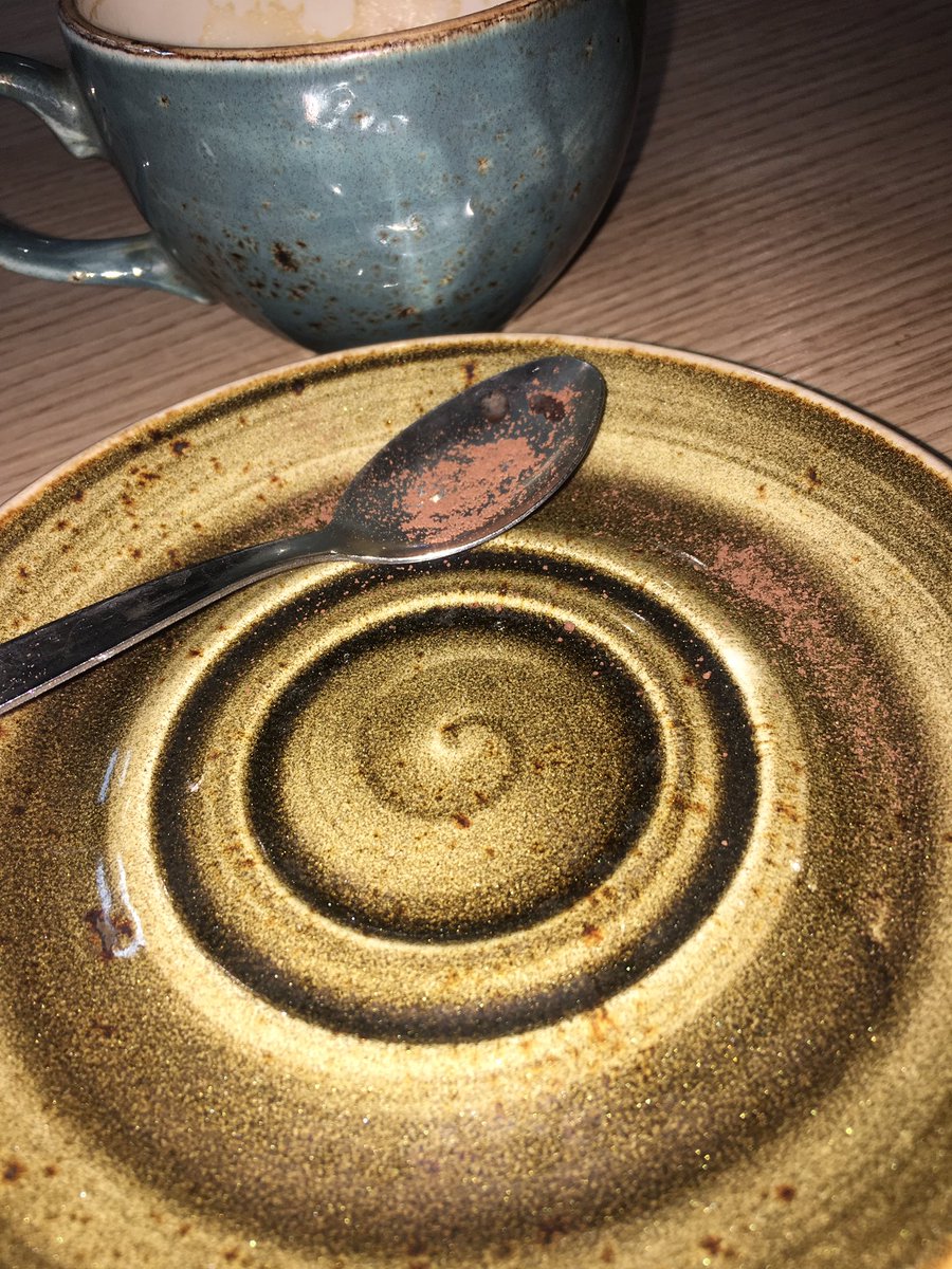 imdebbieking's tweet photo. Is it bad if I lick the spoon? #chocolatepowder #capoucino #waitingforameeting #chocolate https://t.co/Wv3XDuJdjd