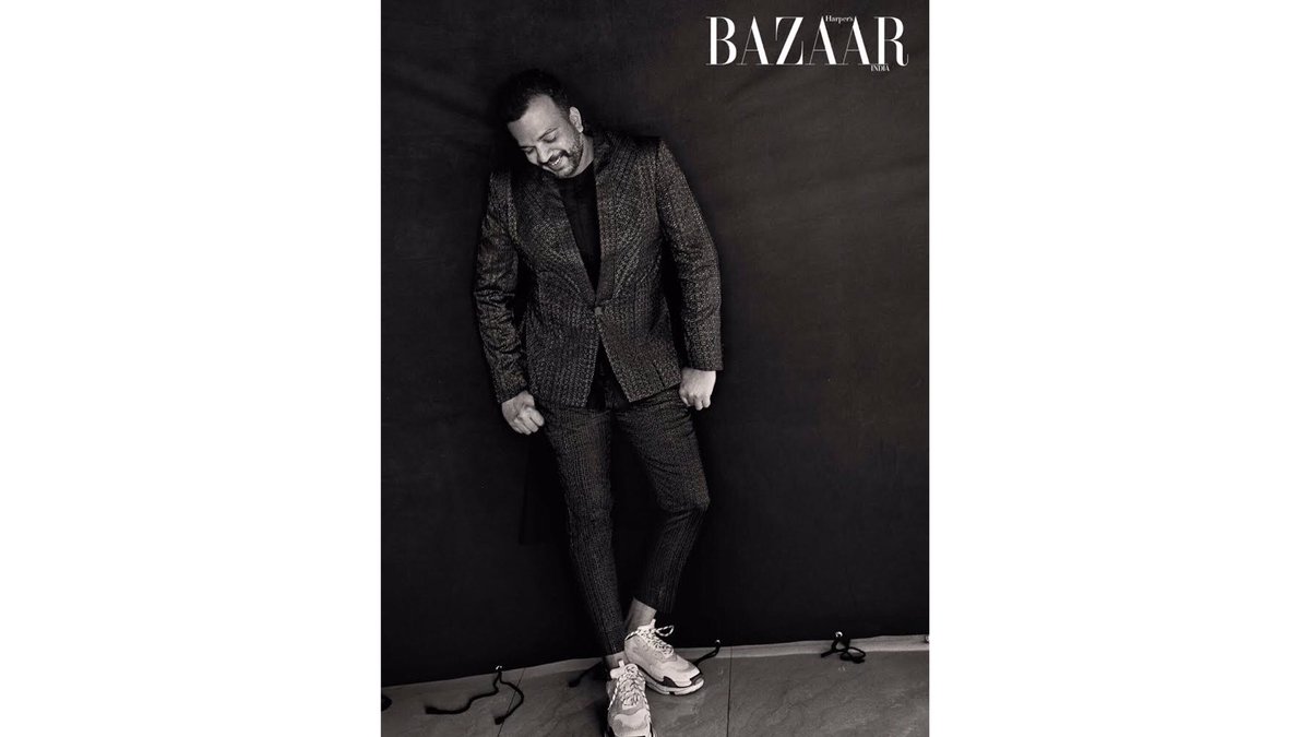 BazaarIndia's tweet photo. #BazaarTenOnTen 
His recent runway show stunningly  brought together the old and new in fashion. In our March issue, Bazaar crowns @iamitaggarwal as Couture Designer Of The Year. 

Photographer: Colston Julian (@colstonjulian)

#amitaggarwal #bazaarindia https://t.co/ydd2kYHo5d