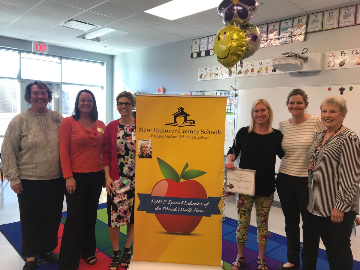 WilliamsPatty's tweet photo. Honoring the ACES Special Educator of Excellence for the month of March. Congratulations to Ellen Conklin at Blair Elementary School!!!
#NHCSSPED #NHCS #ACES https://t.co/oS3UqlqJII