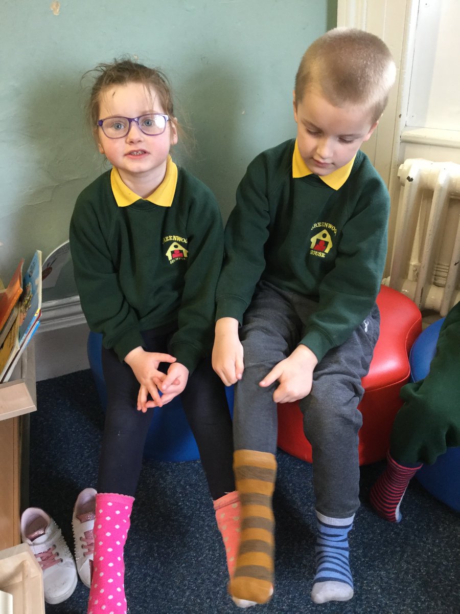 GreenwoodHouse's tweet photo. The pupils at Greenwood House Rock Their Socks for #WorldDownSyndromeDay https://t.co/Rl8CexMCha