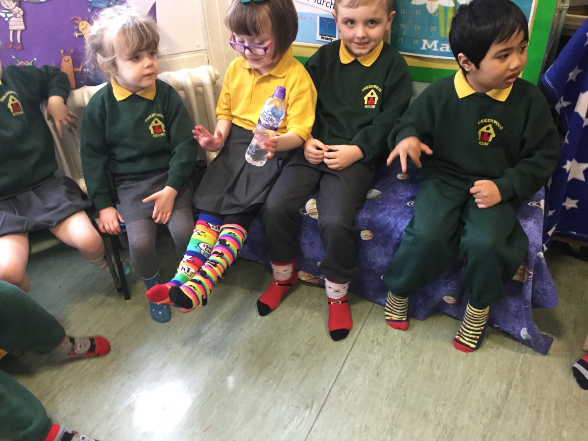 GreenwoodHouse's tweet photo. The pupils at Greenwood House Rock Their Socks for #WorldDownSyndromeDay https://t.co/Rl8CexMCha