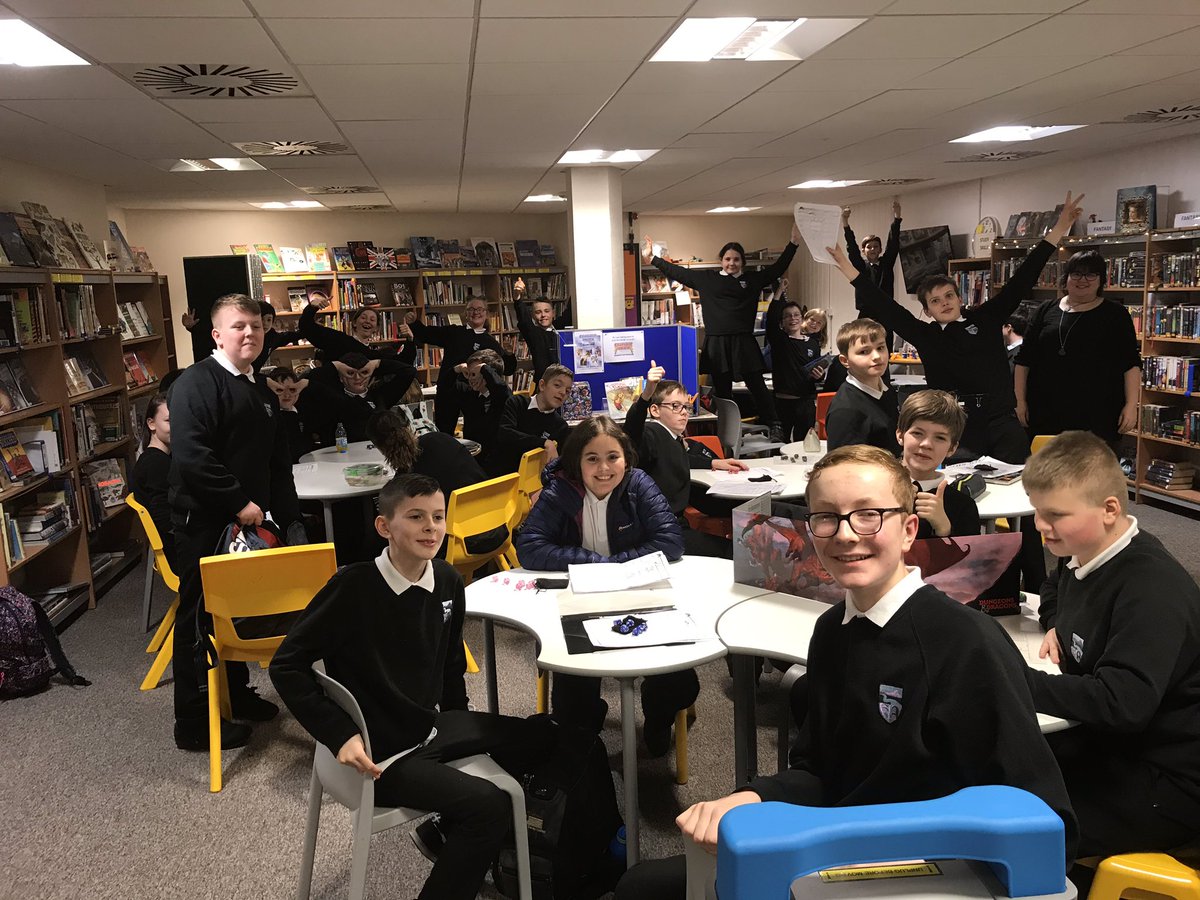 librarykemnayac's tweet photo. Our #dungeonanddragons club @KemnayAcademy has reached 40! members! Amazing work done by incredible Ms Paterson! And this just the first year we have it! Who knows how big we will be after the summer with new S1s! Well done!! @Wizards_DnD #schoollibrary #funinlibrary #Wellbeing https://t.co/ydPLv1y6dO