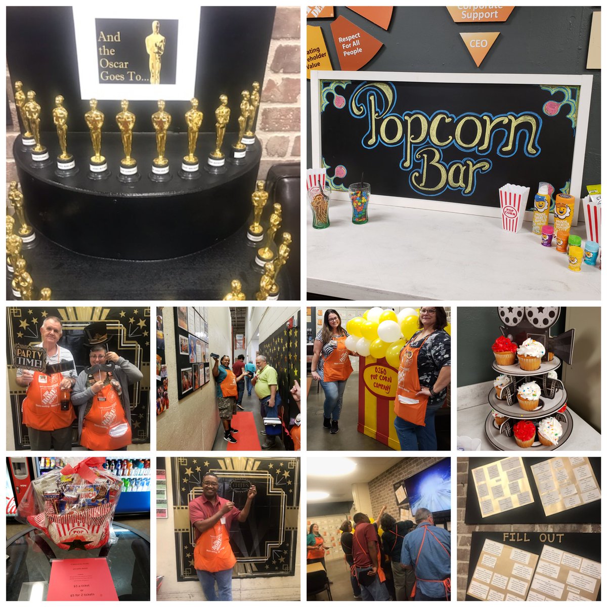 TerriScrapcrazd's tweet photo. Light Camera Action. The Oscars have begun at #0260. Celebration include popcorn bar, cupcakes, trivia and awards...and the Oscar goes to...@FrankBranson82 @megamom34 @MLouMatias @BrittneyHardy18 @jameson629 @purevibz @TroySCrawford @HeidiTDHRM128 @EdMary128 @jon https://t.co/xheOytsX5A