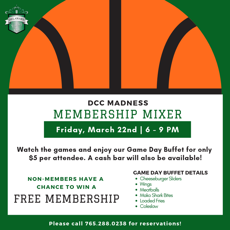 DCC_Muncie's tweet photo. Don't forget tonight is the #DCC Membership Mixer from 6-9pm. #DCCMadness #Basketball #marchmadness #gameday #Muncie #DCCFun #IloveDCC #DCCMemories #clublife https://t.co/L5y8b0qJG1